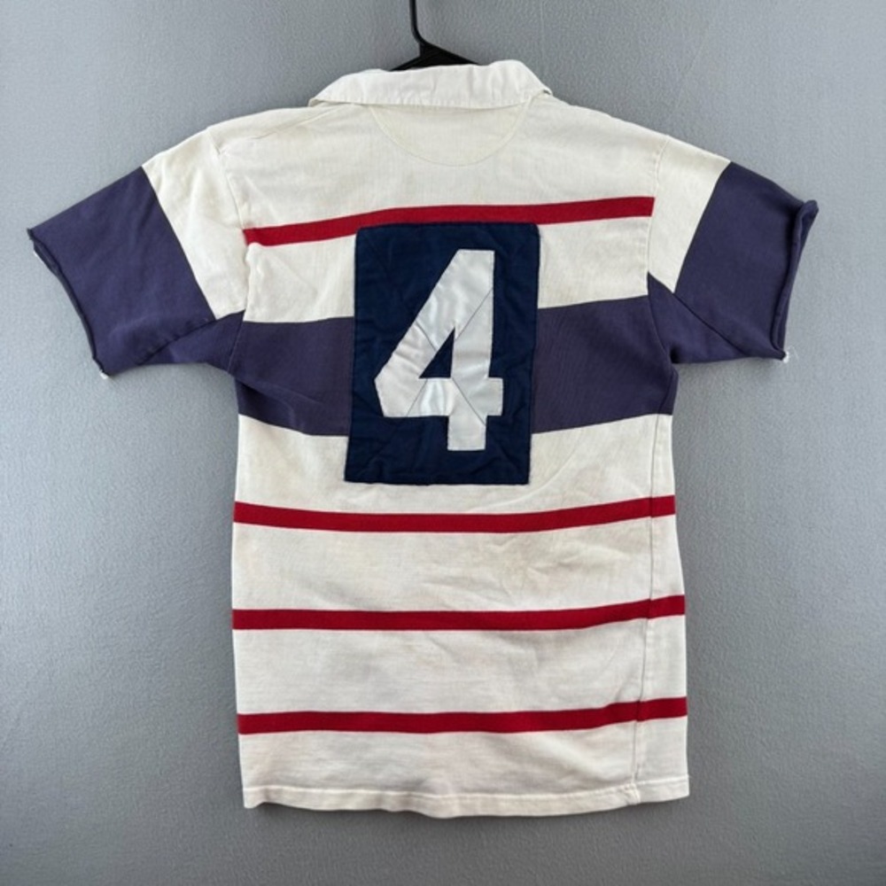 Vintage‎ Maxmore Rugby Shirt Mens 44 (Fits Like a Medium) Game Worn Jersey 80s